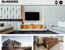 Tablet Screenshot of buildmckenzie.com
